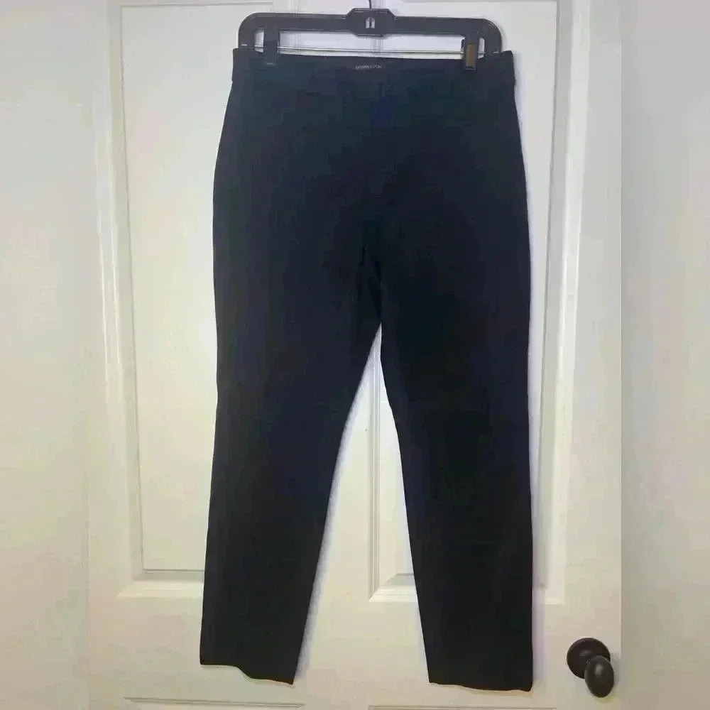 Banana Republic Sloan Slim Black Crop Pants